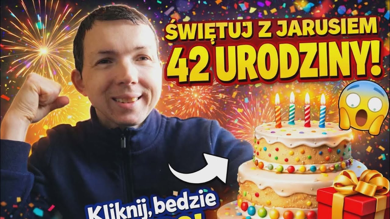 Zapraszam na mojego live'a urodzinowego dziś mam 26 urodziny kto by chciał wrzucić donejta zapraszam
