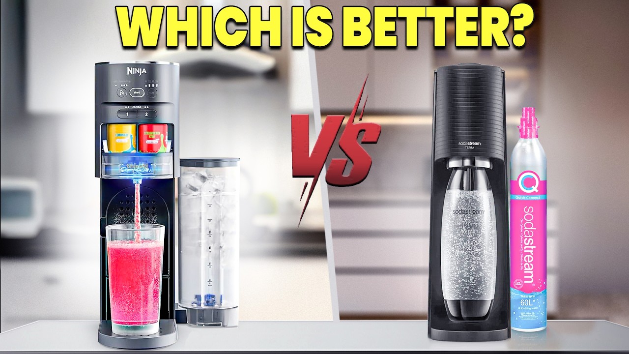 Ninja Thirsti vs SodaStream: Which One Should You Buy?