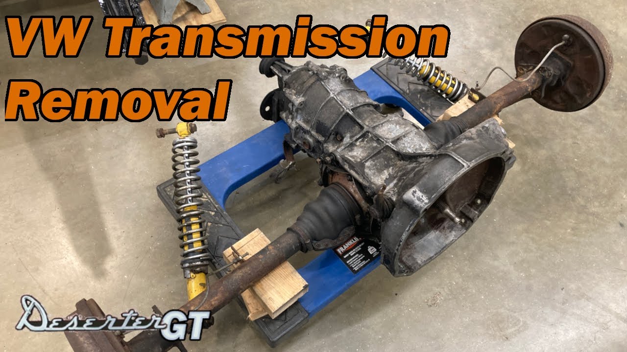 Как снять трансмиссию VW Beetle Swing Axle - ep3 Autodynamics Deserter GT Dune Buggy