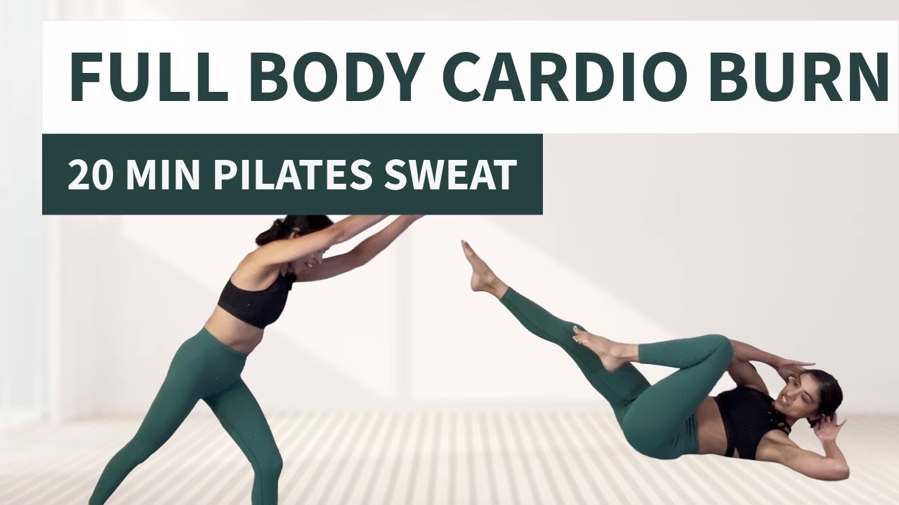 20 Min Cardio Pilates Full Body Workout | Sculpt, Strengthen & Boost Your Heart Rate | No Equipment