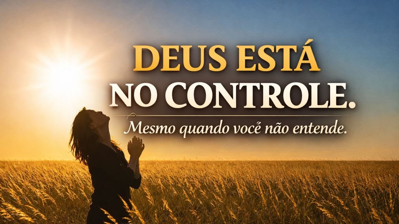 DEUS ESTÁ NO CONTROLE 🙏 | Mesmo quando você não entende
