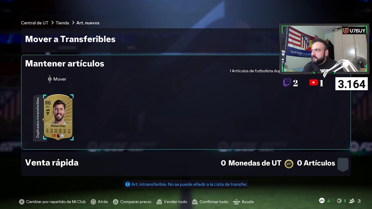 250 SOBRES PARA ABRIR #fifa #easports #ultimateteam #streamer #gameplay