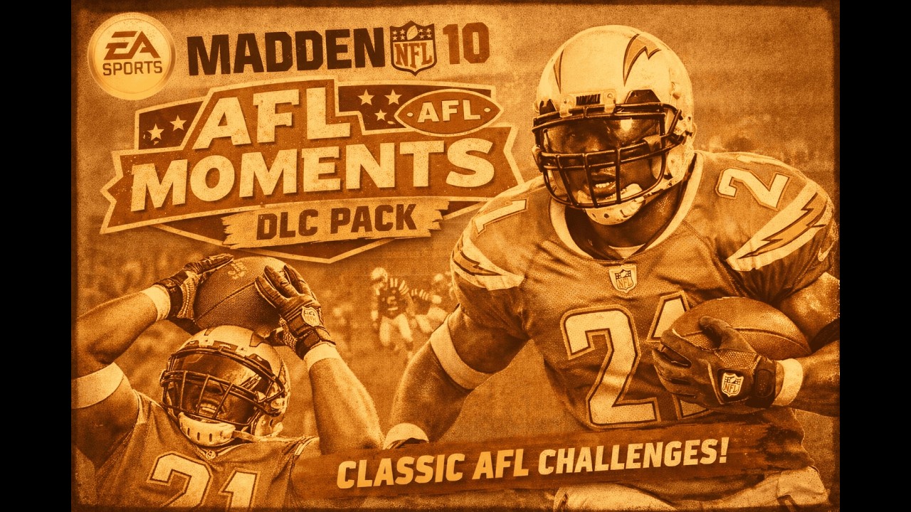 MADDEN 10 HAD AFL MADDEN MOMENTS DLC ADD ON CONENT???+PRESENTATION??? YES, IT GAVE ME NIGHTMARES! :(