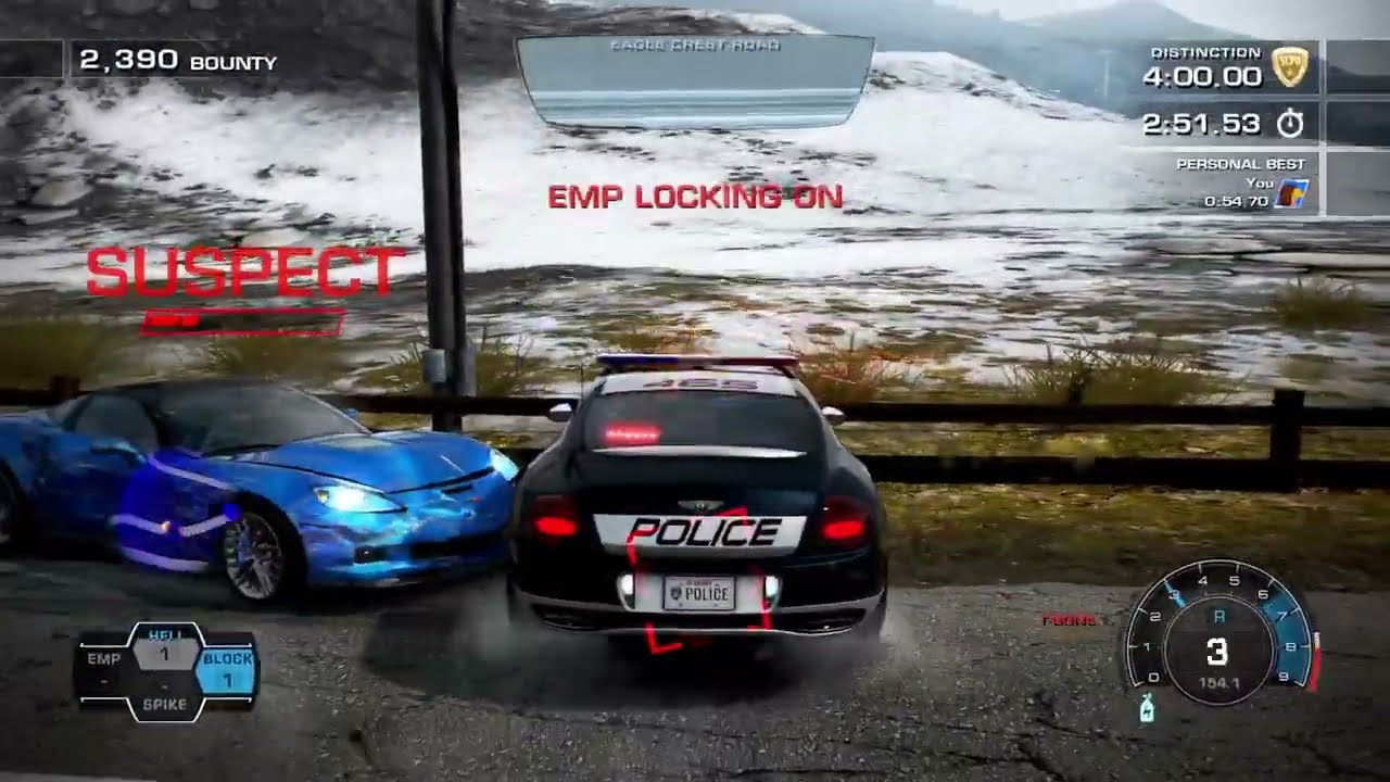 Need For Speed: Hot Pursuit Remastered- Takedown Notice with Bentley Continental 