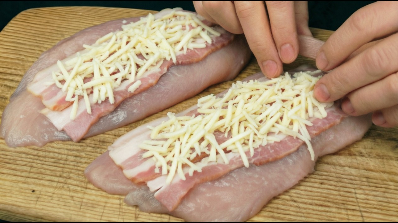 Czy ty ŻARTUJESZ?! Niesamowity pomysł na nadzienie! Jak przygotować filet z kurczaka w miodzie i czo