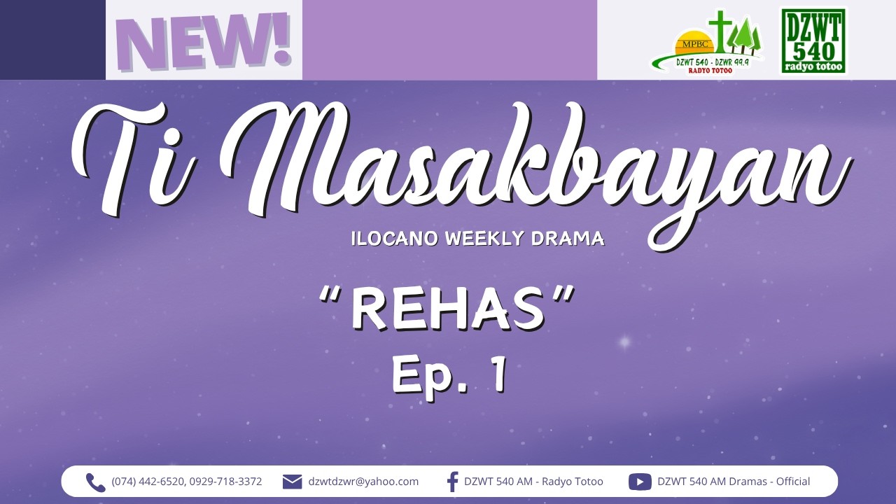 Ti Masakbayan - Rehas | Ep. 1 (March 30, 2026) #DZWTDramasOfficial