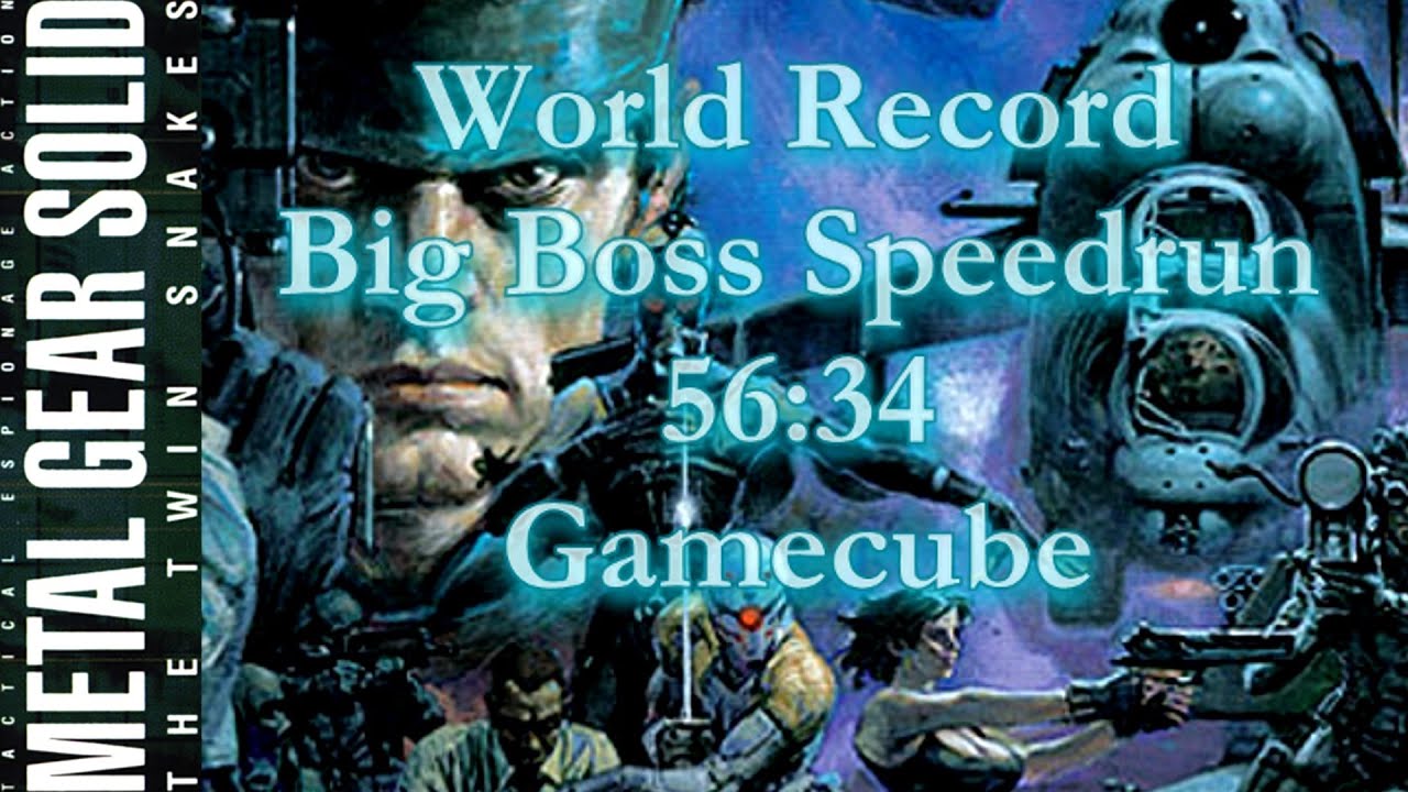 Metal Gear Solid: The Twin Snakes | World Record Speedrun | Big Boss in 56:34!