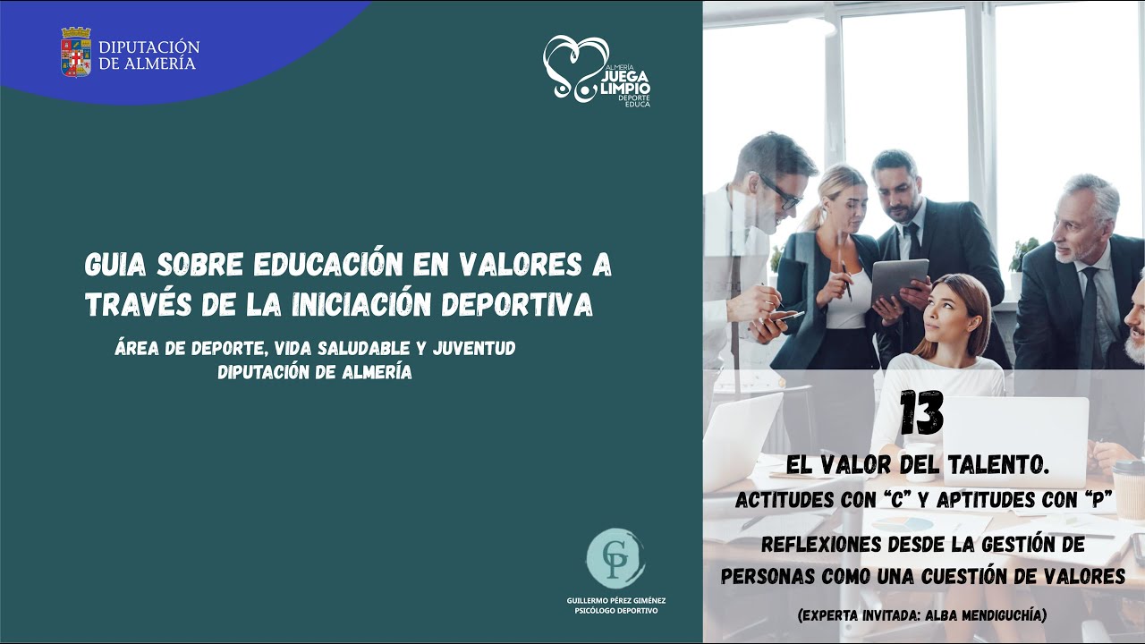 Capítulo 13. El Valor del talento. Actitudes con 