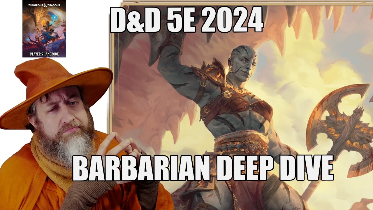 D&D 5e 2024 Barbarian - One Year Later Review! | Nerd Immersion