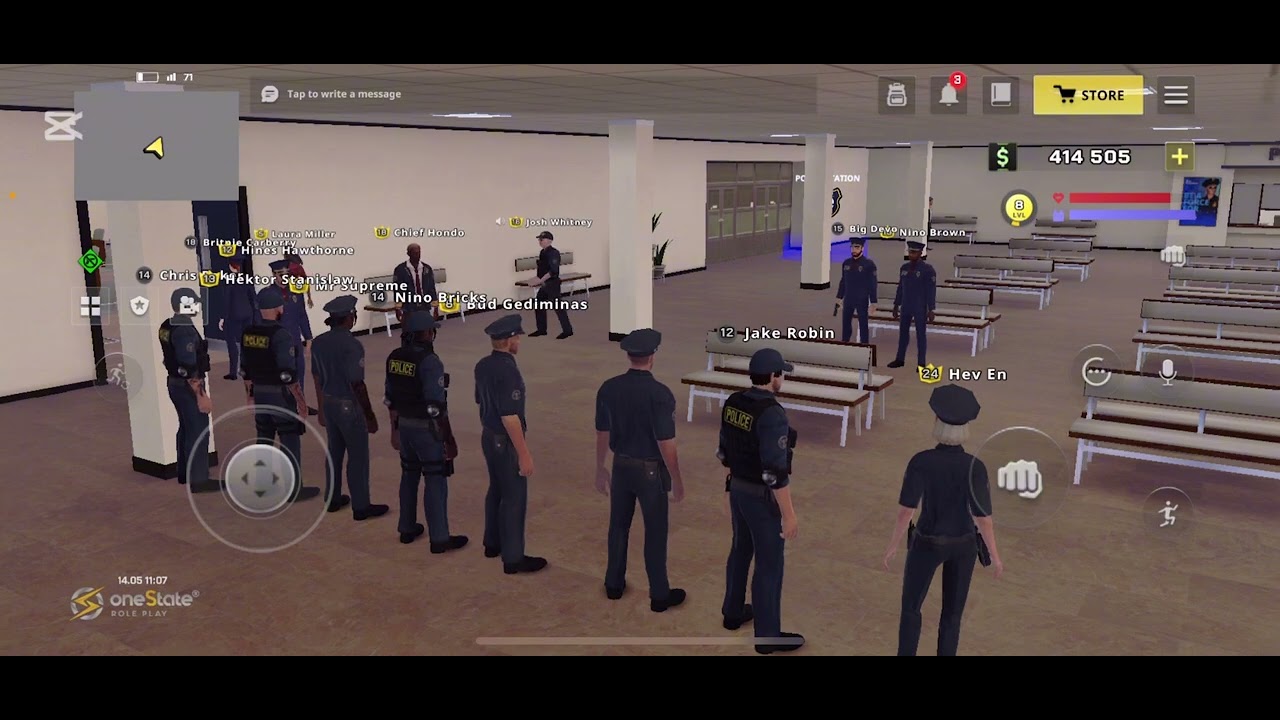 One state rp police department hiring event