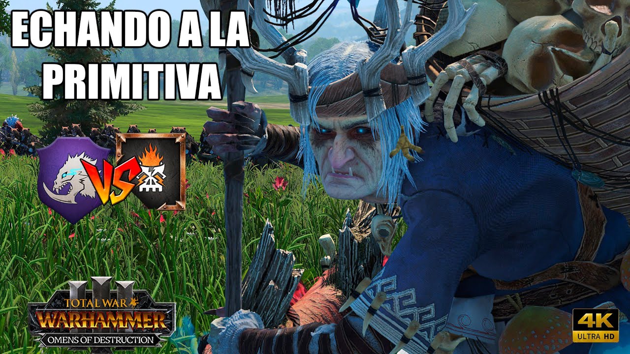 "LA PRIMITIVA ESTA UN POCO ROTA" Kislev vs Enanos del Caos PVP Batalla Total War Warhammer 3 