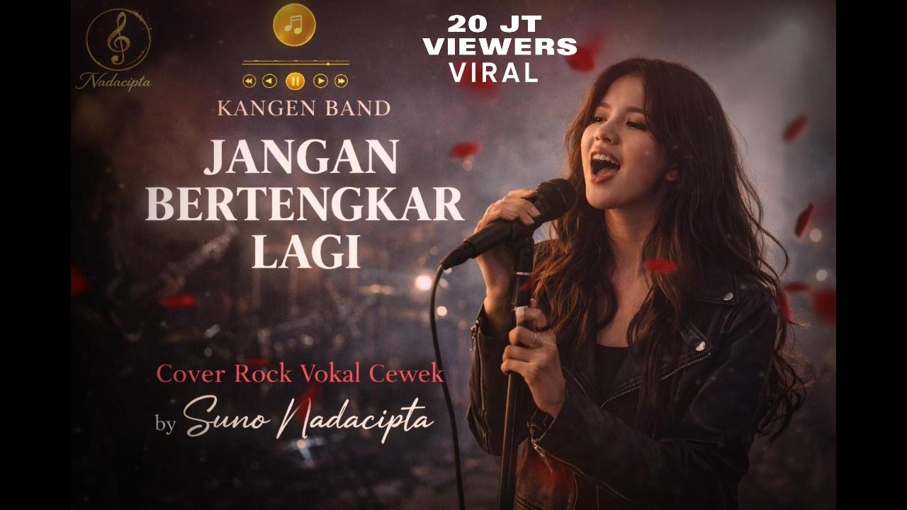 Jangan Bertengkar Lagi – Kangen Band | Cover Rock Vokal Cewek (Full Power Version)