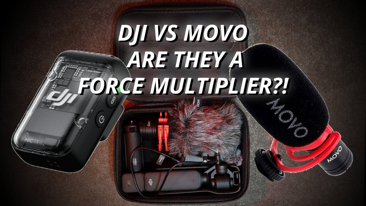 Best Microphone for vlogging 2024? Is it theDJI Mic 2 vs Movo VXR10 Pro External Video Microphones