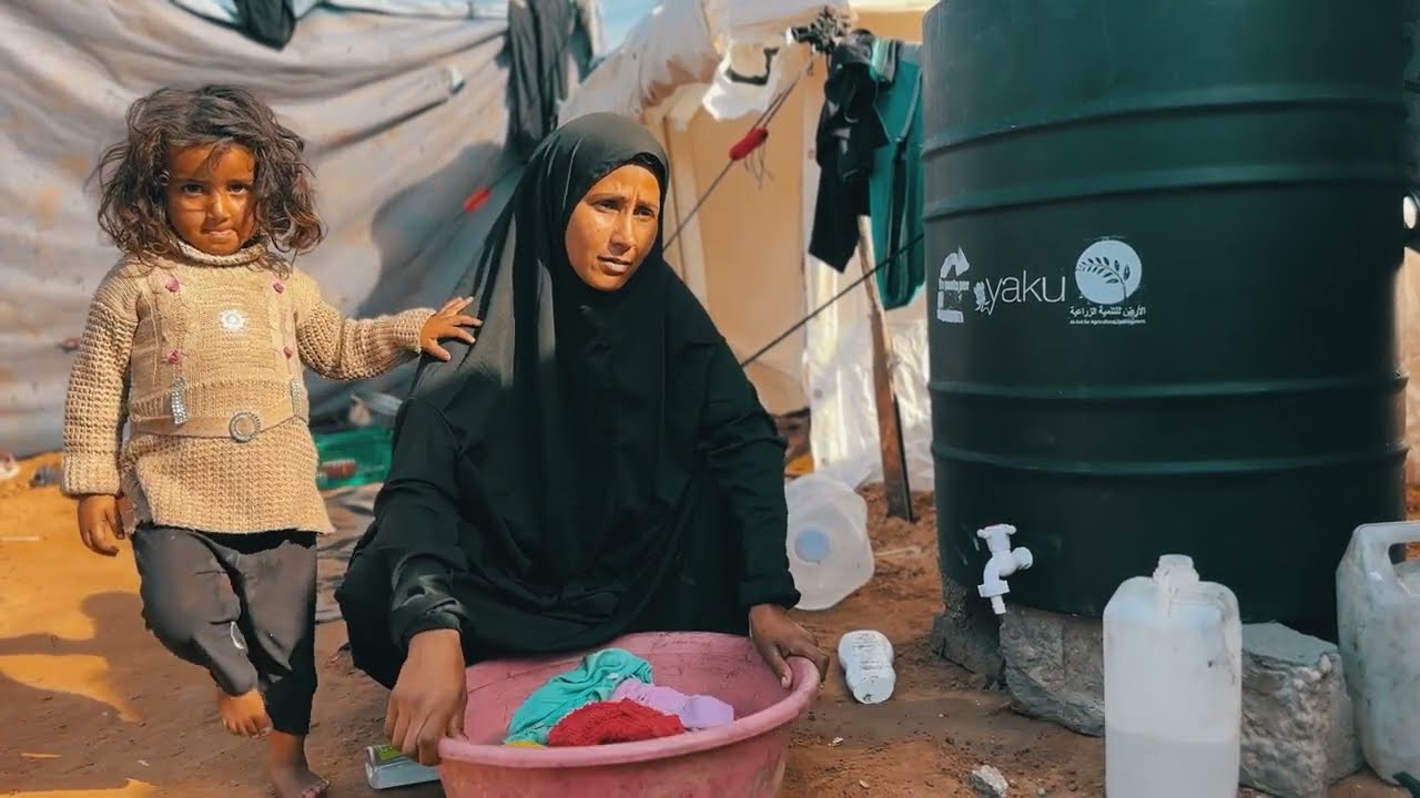 Gaza: nuovi serbatoi d'acqua per le famiglie
