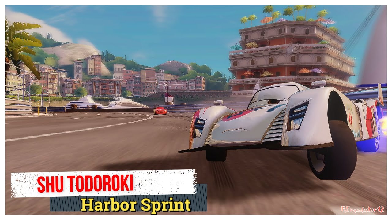 Cars 2 The Video Game | Shu Todoroki - Battle Race | Harbor Sprint 5 Laps