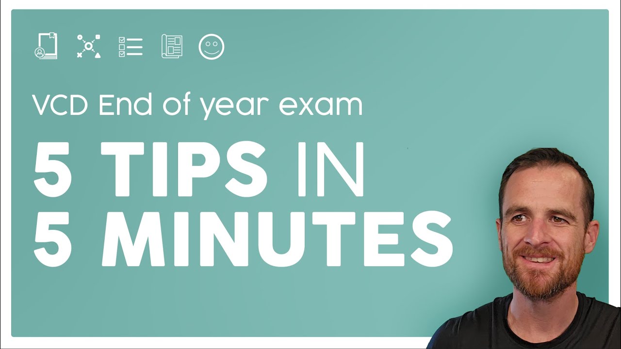 5 Exam tips in 5 Minutes (Visual Communication Design)