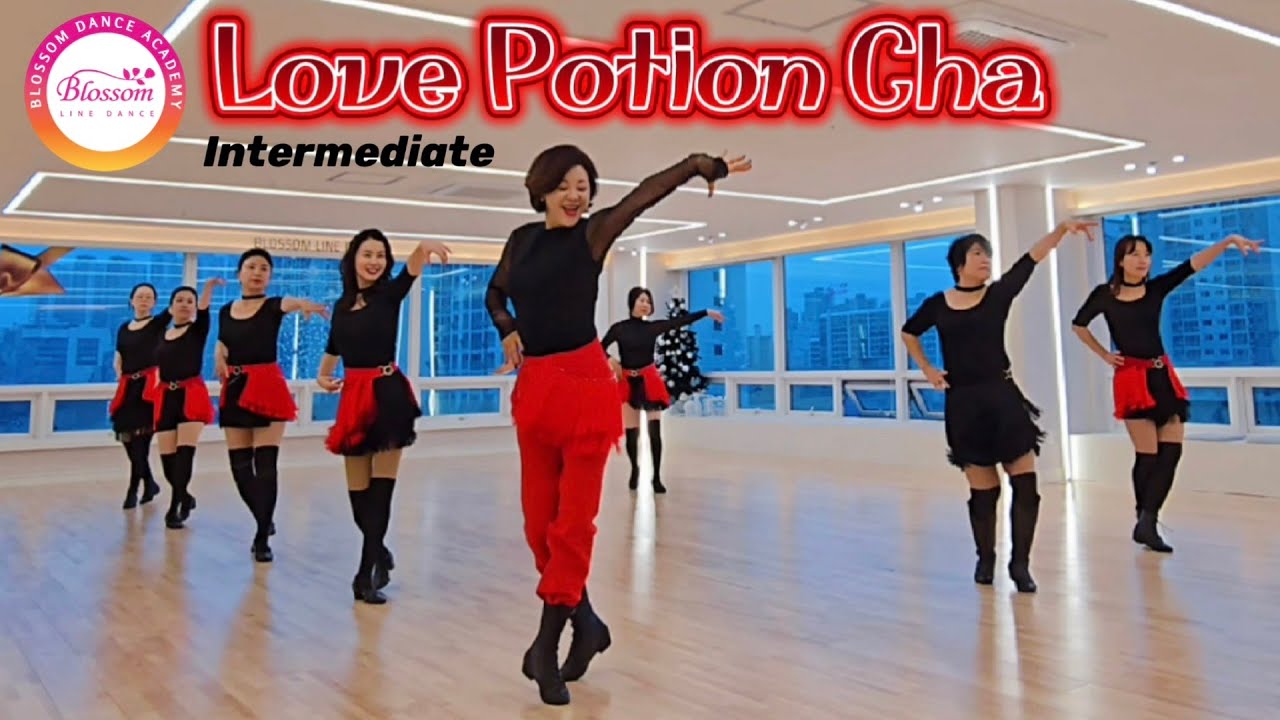 Love Potion Cha Line dance/Intermediate/러브 포션 차 라인댄스/블라썸일요크루 
