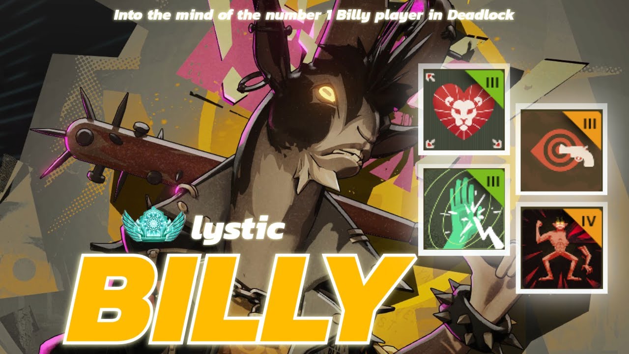 #1 Billy Lystic CRUSHES in TOP lobbies | Deadlock Playbook