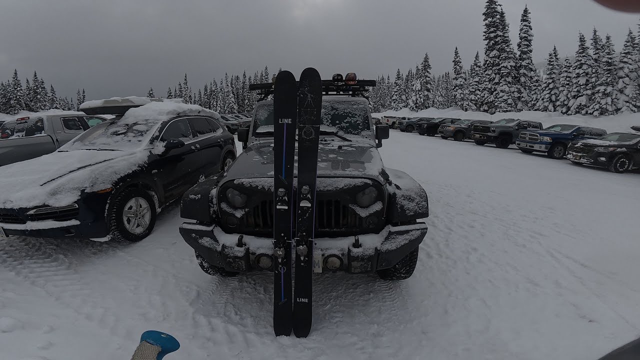 Line Outline in Deep Powder