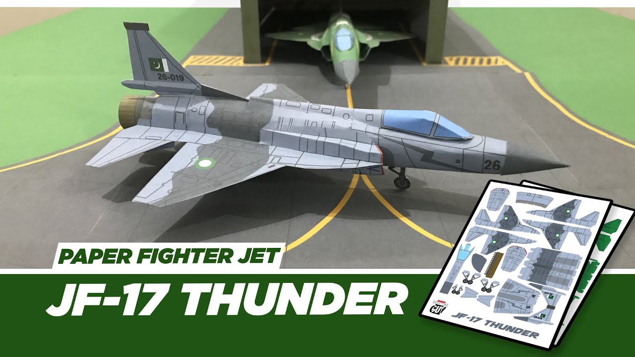 Paper Craft | How to make a Fighter jet at Home | DIY JF-17 | JF-17 Homemade Model | DIY Aircraft