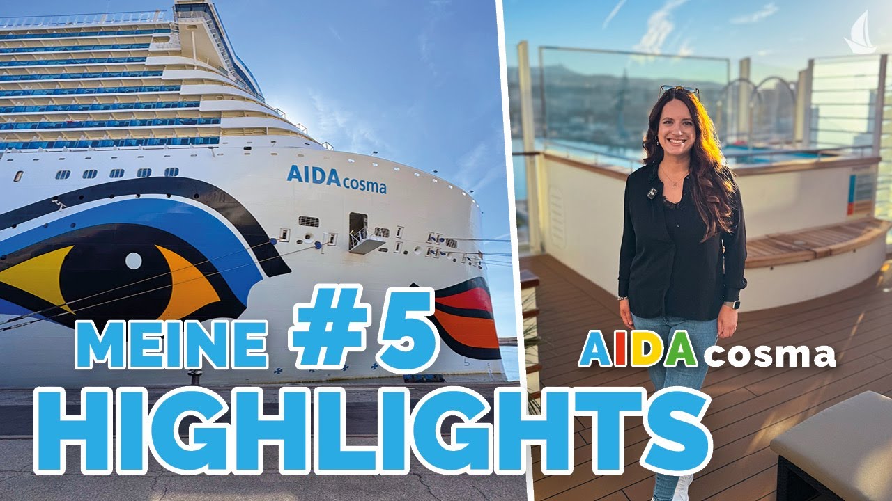 Rebekkas Top 5: Ihre Highlights auf AIDAcosma