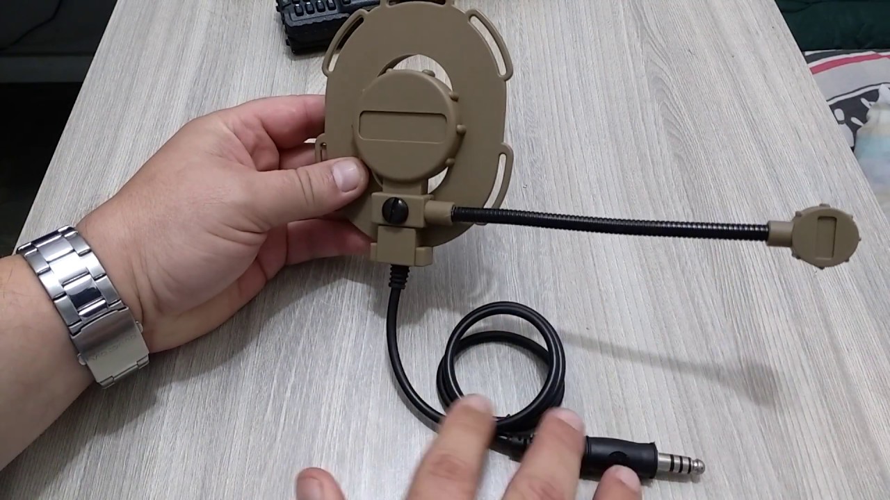 Airsoft: Headset Modelo Bowman Elite II para operador canhoto