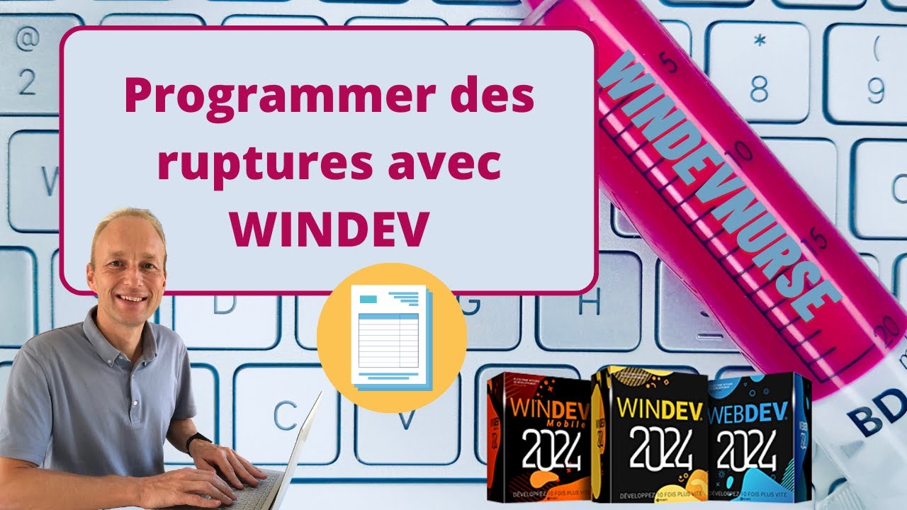 232.TUTO WINDEV/WEBDEV Une rupture avec windev