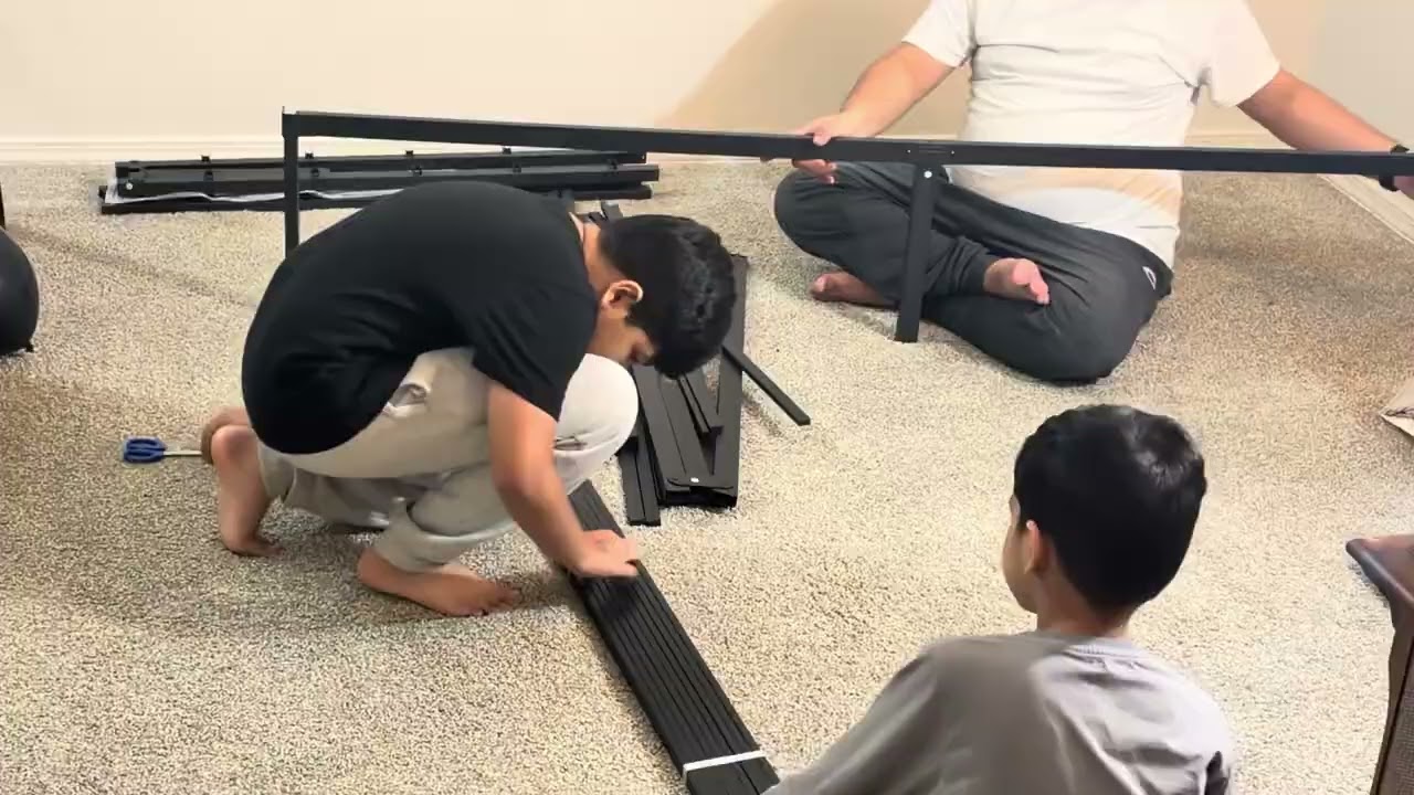 Family DIY Project | Bed Assembly & Setup  #youtubeshorts #viralvideo #shorts #diy 