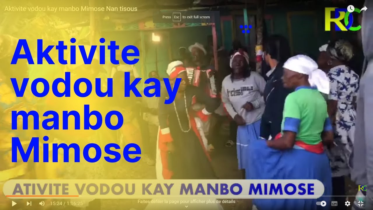 vodou kay manbo Mimose#ceremonie #vodouayisyen2023,#videovodouayisyen,#mizikvodouayisyen2023,#vodou