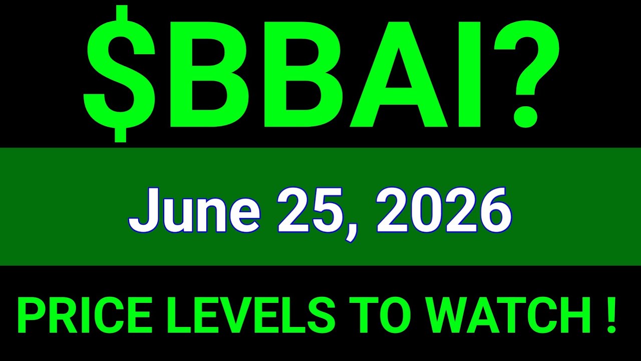 BBAI Stock (BigBear.ai, Inc.) BBAI Stock Technical Analysis | June 25, 2026