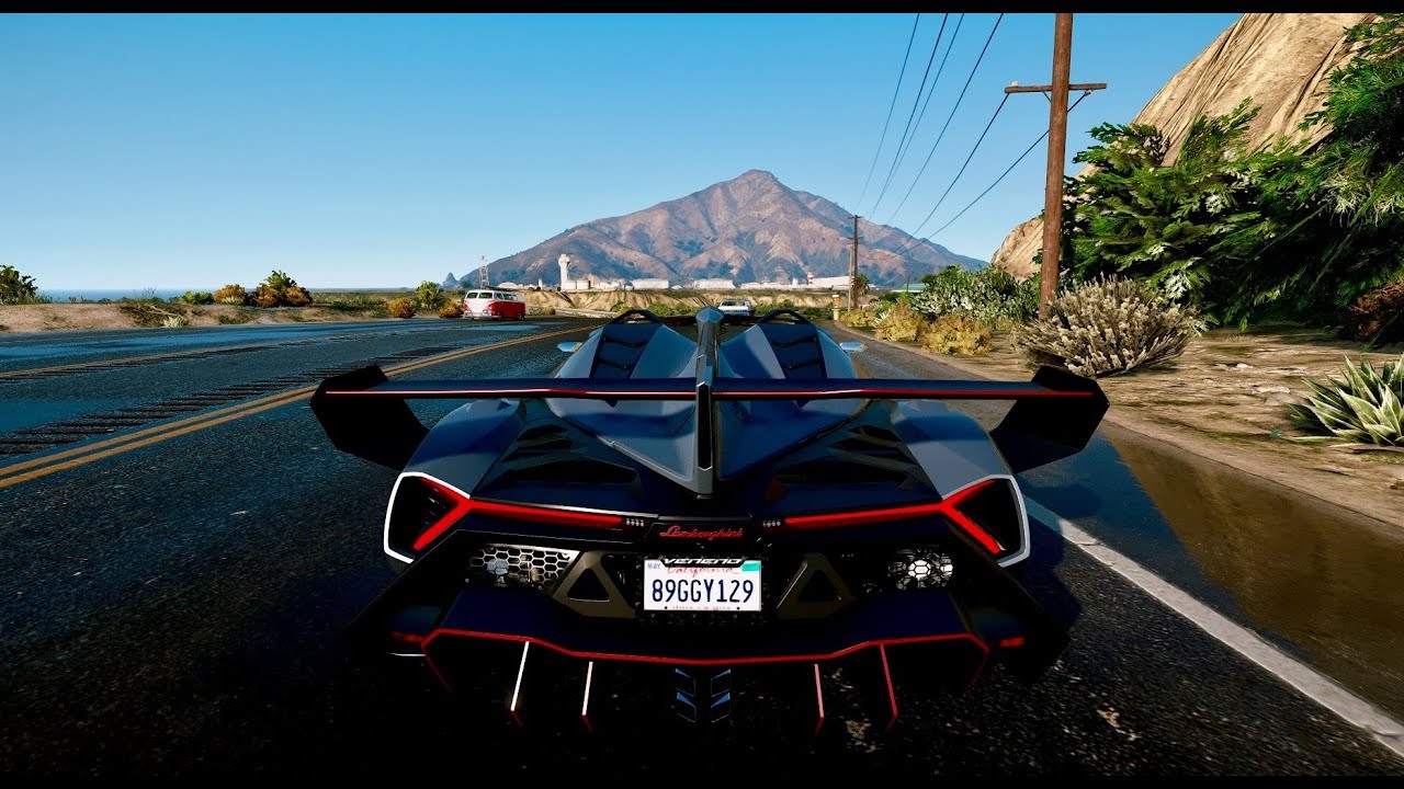 GTA 6 - Photorealistic Graphics SUPERCARS Gameplay! NaturalVision ✪ Remastered - PC 60FPS GTA V MOD