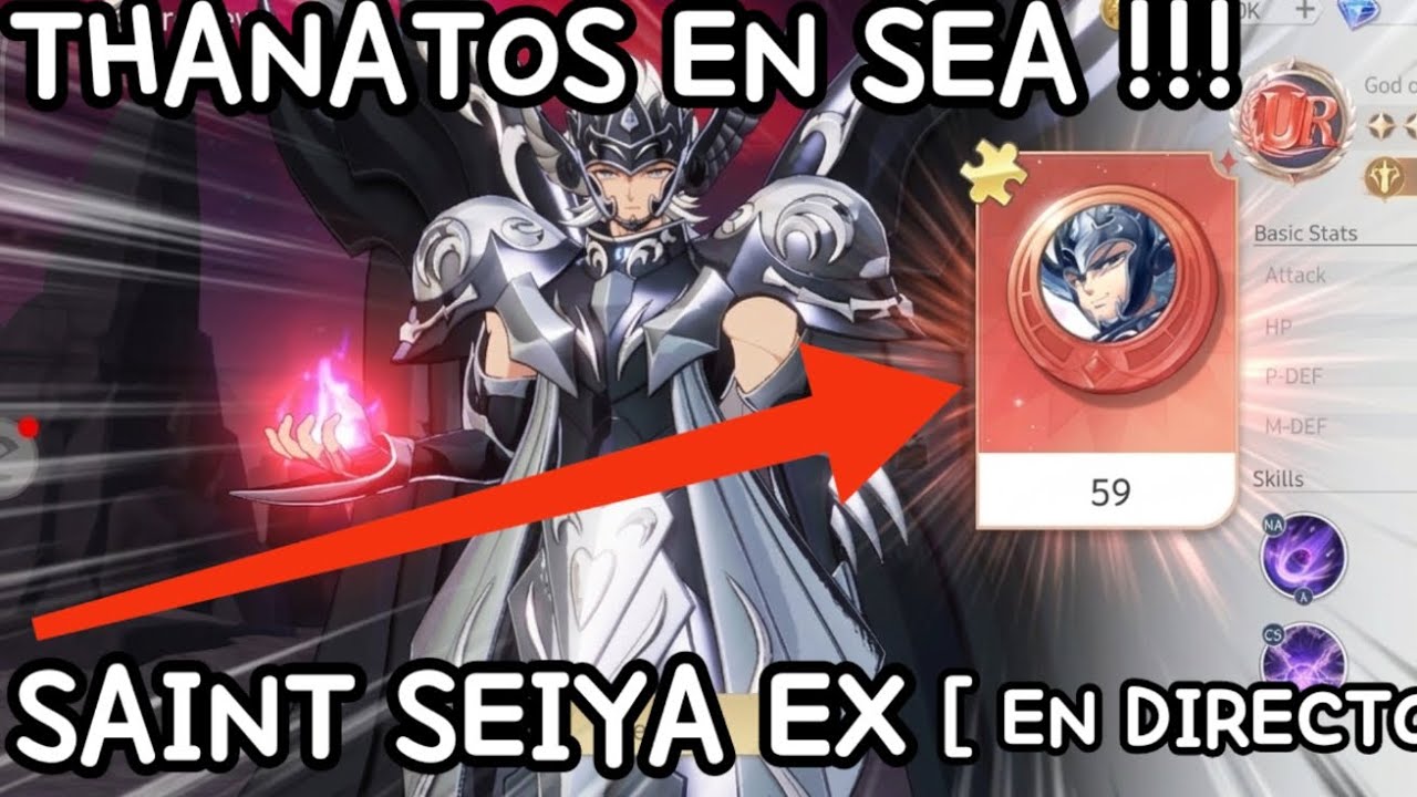 SAINT SEIYA EX [ THANATOS 2 💫   ] USABLE ???