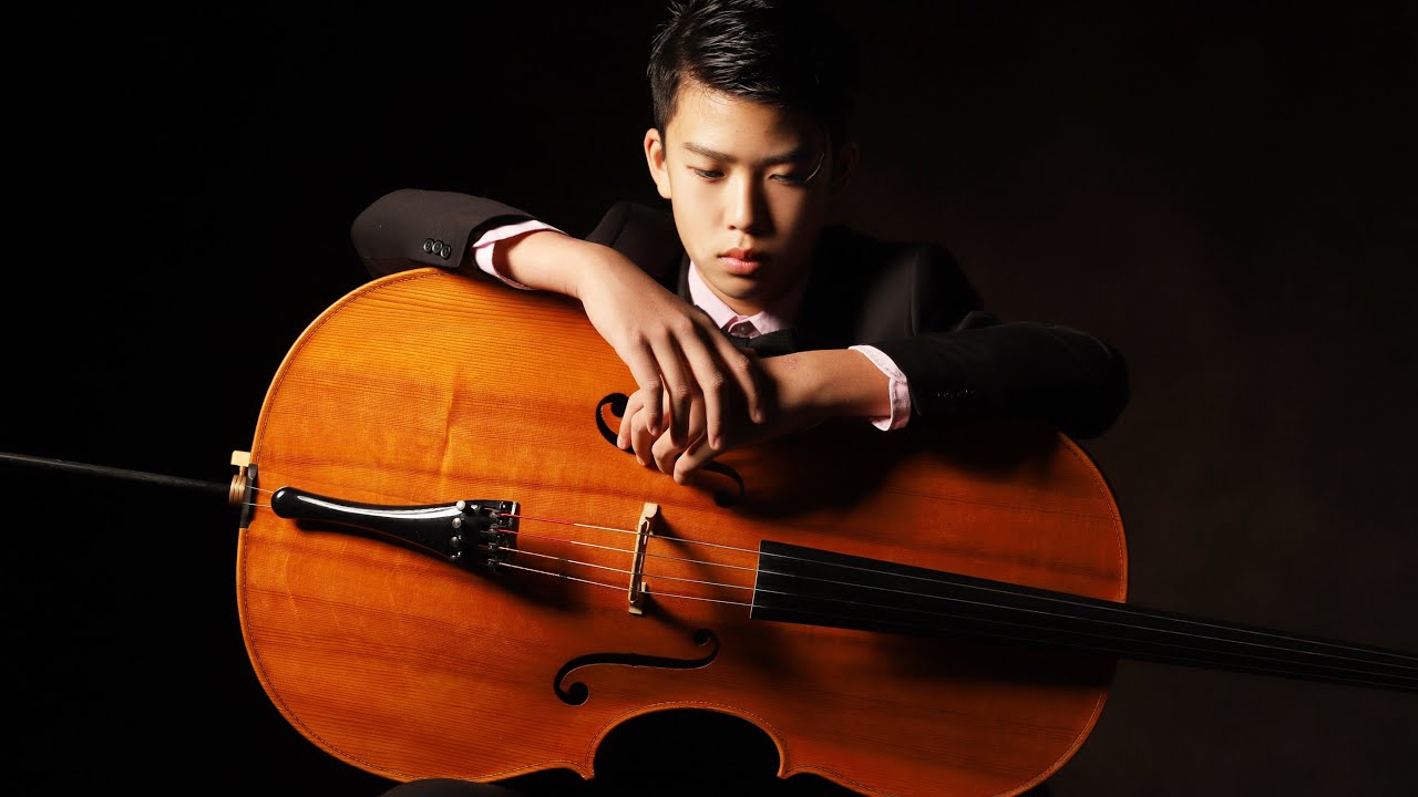 Alvin Zhou (12 yrs) Elgar Cello concerto with Houston Civic Symphony
