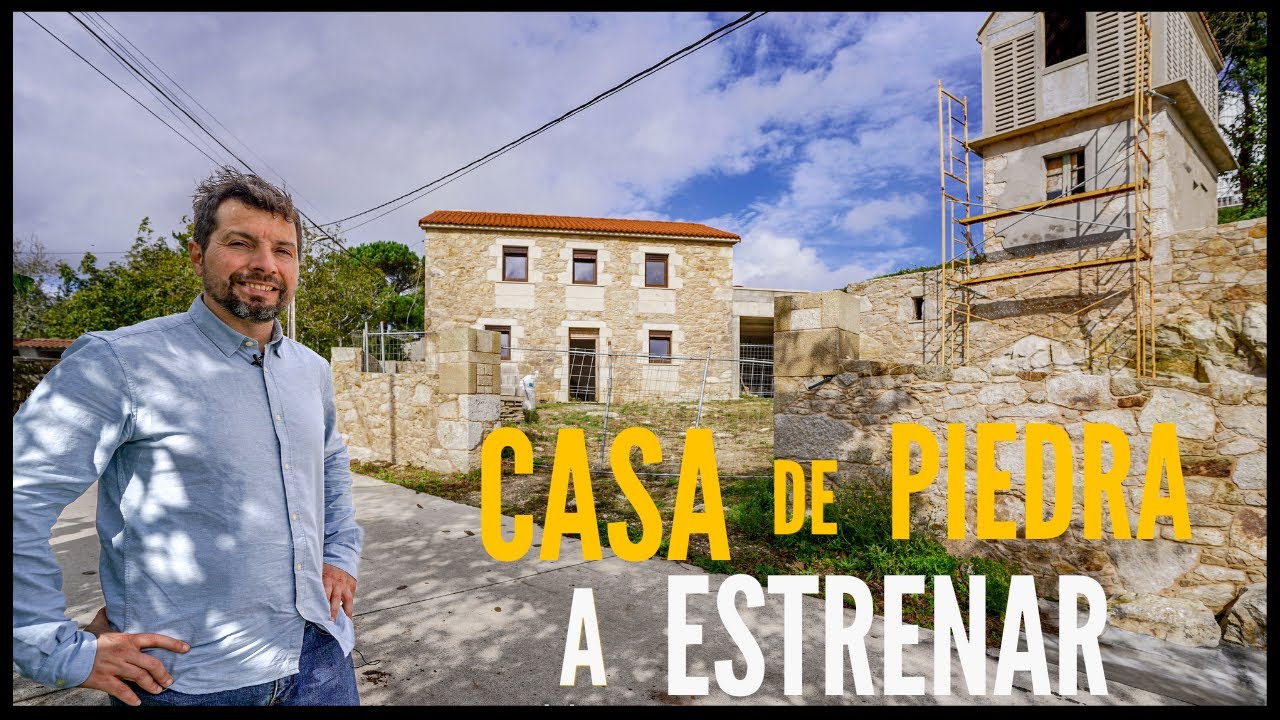 VENDIDA¡👌ESTUPENDA CASA de PIEDRA a ESTRENAR y con TERRENO en Oza-Carballo(A Coruña -Galicia)!!