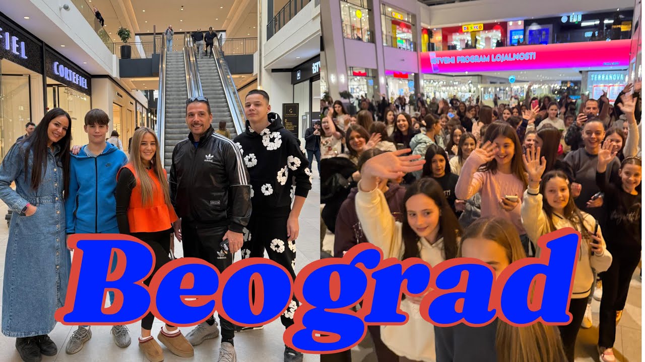 IZBACILI NAS IZ SHOPPING CENTRA U BEOGRADU*šta nam se desilo*😱