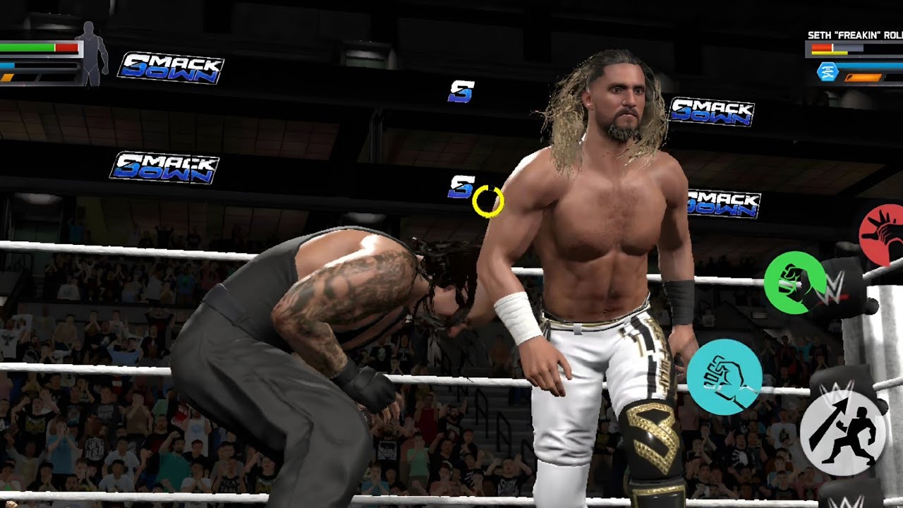 Undertaker Vs Seth Rollins All Weapons WWE Match🔥