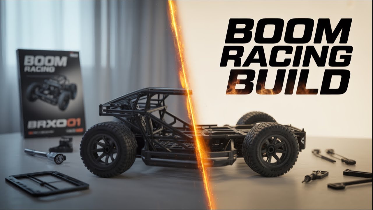 How Hard Is It to Build an RC Car Kit? Boom Racing BRX01 Chassis