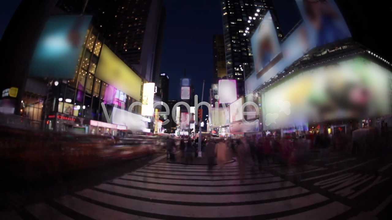 2012 hot demo New York City Times Square Full HD
