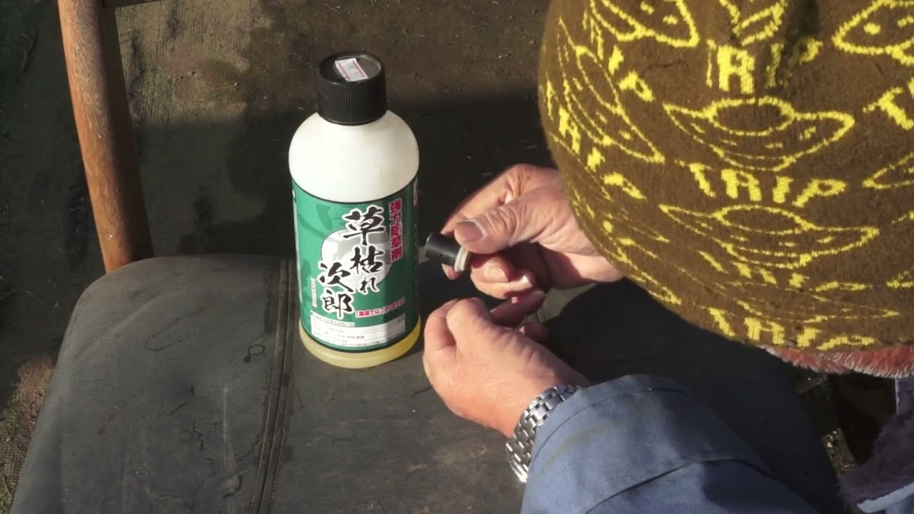 噴霧器ノズル詰まり　関係物質が判明しました