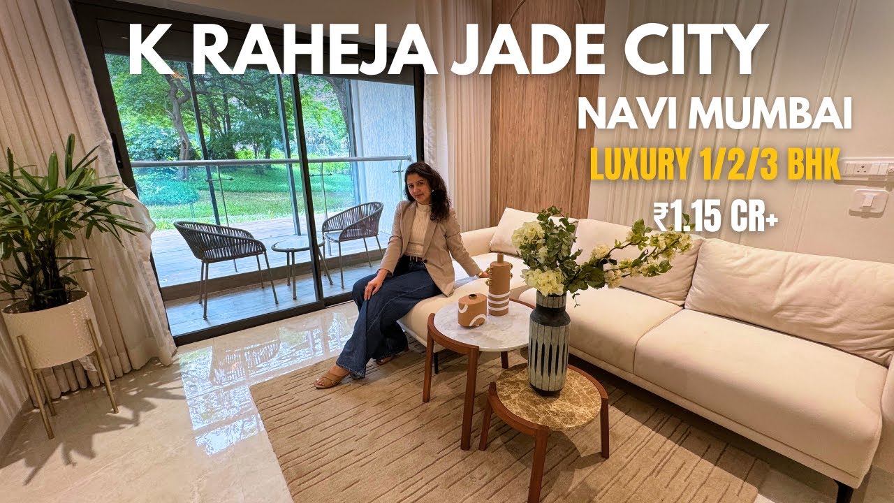 K Raheja Jade City Juinagar Navi Mumbai | Luxury 1 & 2 BHK Flat Tour | Review, Price & Brochure