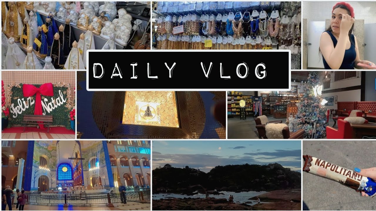 VLOG DE VIAGEM: FOMOS PARA APARECIDA DO NORTE/ TRINDADE/ UBATUBA/ ITANHAÉM...🥳🙏🏖🌊☀️🤍🤩✨️