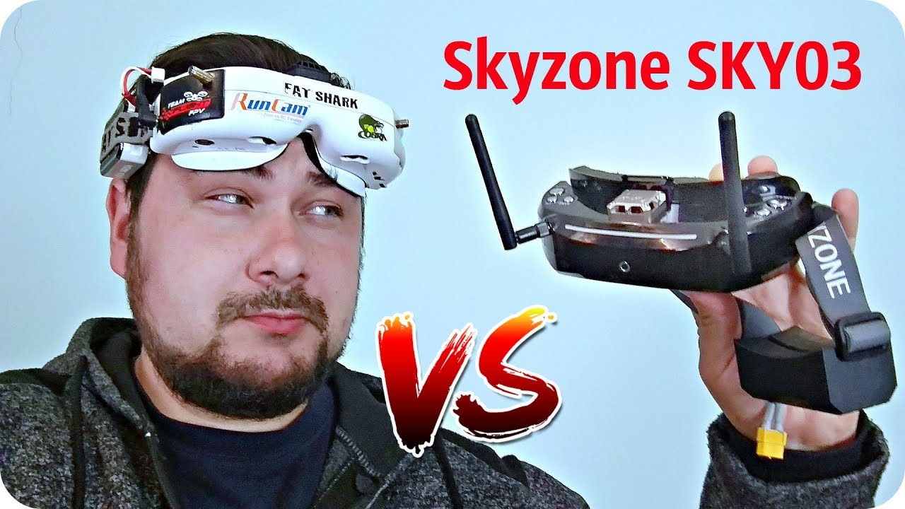 Skyzone SKY03 или Fatshark HD ? Пожалуй лучше...