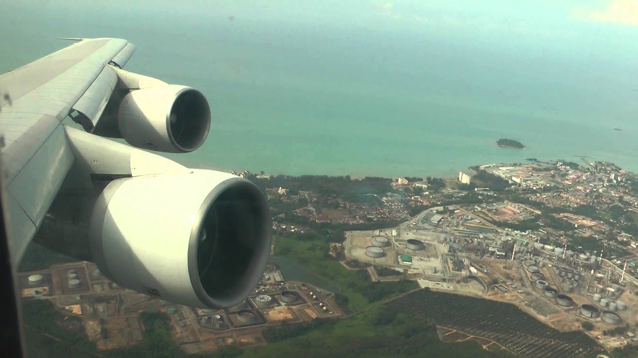 B747-SP Iran Air landing Tehran Imam Khomeini - Kuala Lumpur