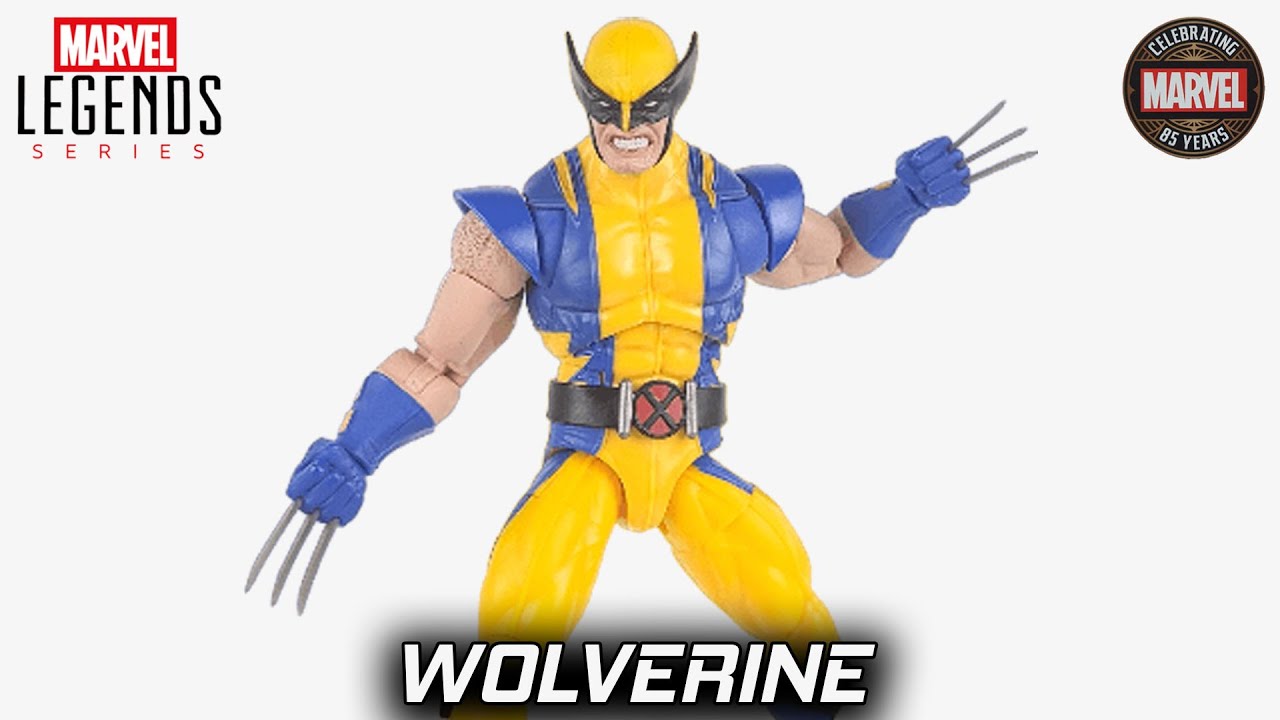 Marvel Legends Astonishing Wolverine X-Men Marvel 85th Anniversary Action Figure Review