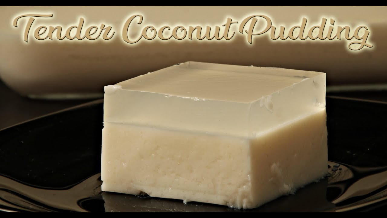Fresh Tender Coconut Pudding|Double layer tender coconut pudding|Karikku|Elaneer Pudding|Ilaneer