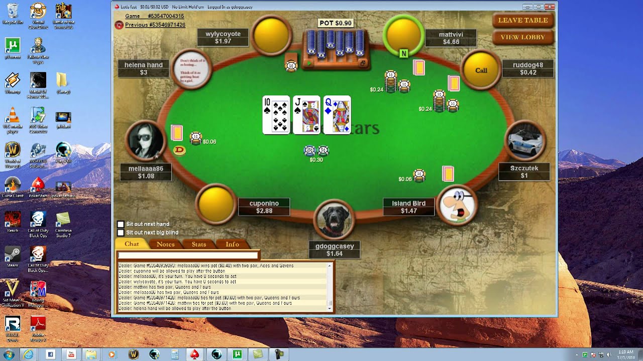 Gdoggcasey Playing Poker, Cash Game Session Pt. 1/6