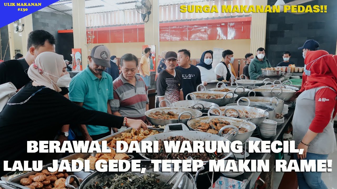 BUAT MAKAN PEDES AJA SAMPE HARUS NGANTRI PANJANG! | Warung Tangkilsari | Kuliner Malang
