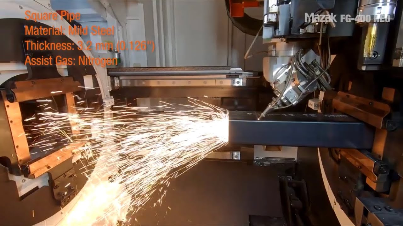 Mazak FG-400 NEO | 3D Faserlaser | Laserschneidmaschine