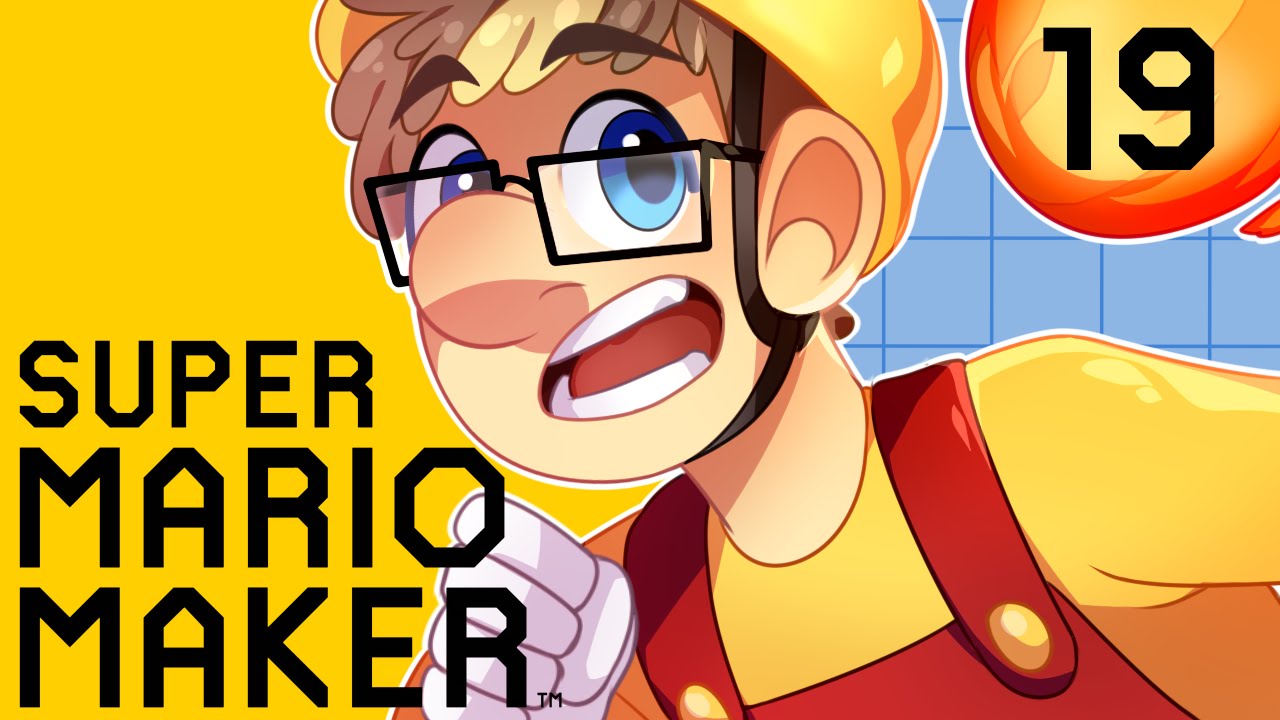 Super Mario Maker Gameplay Part 19 - Bowser's Adventure