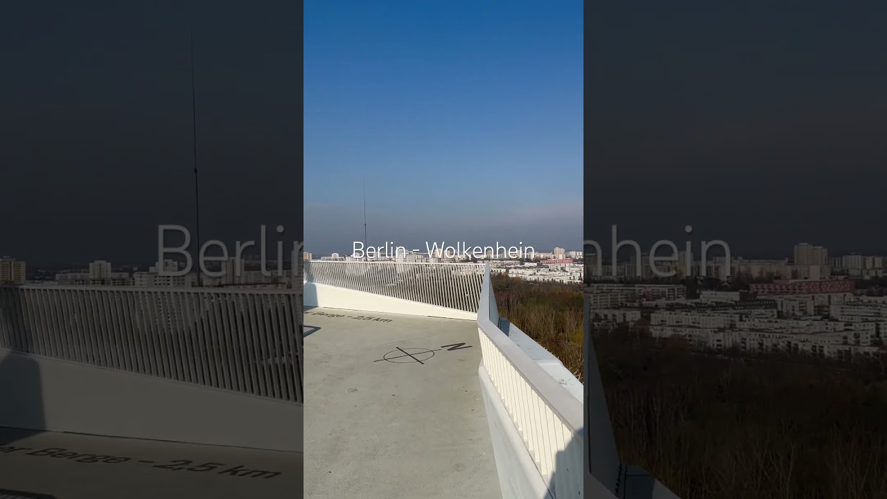 Berlin - Wolkenhain | Germany 4K 🇩🇪